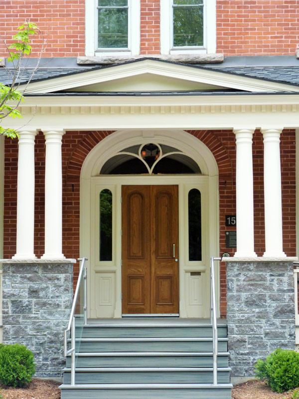 Ottawa University Alumni House, Door and surround restoration overview