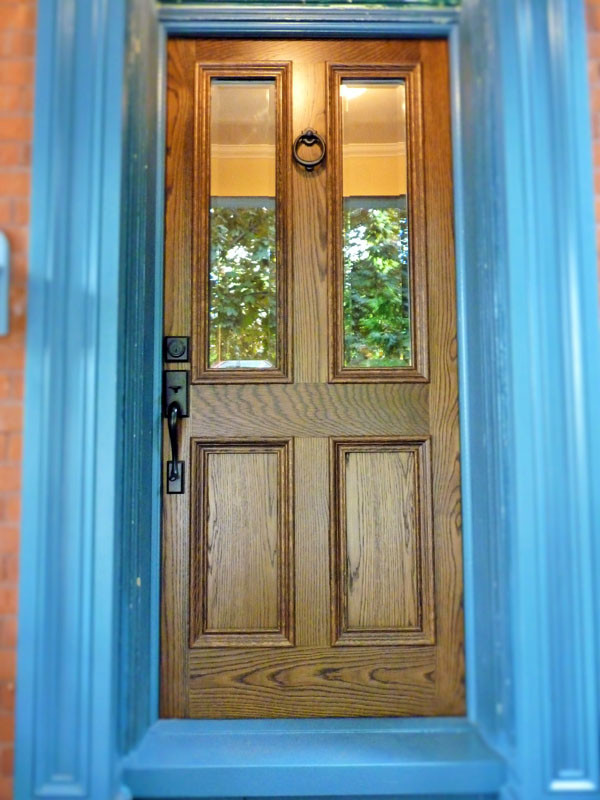 Custom Solid Oak Door