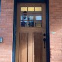 Quarter sawn White Oak door